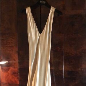 Vintage Calvin Klein Silk Satin Gown